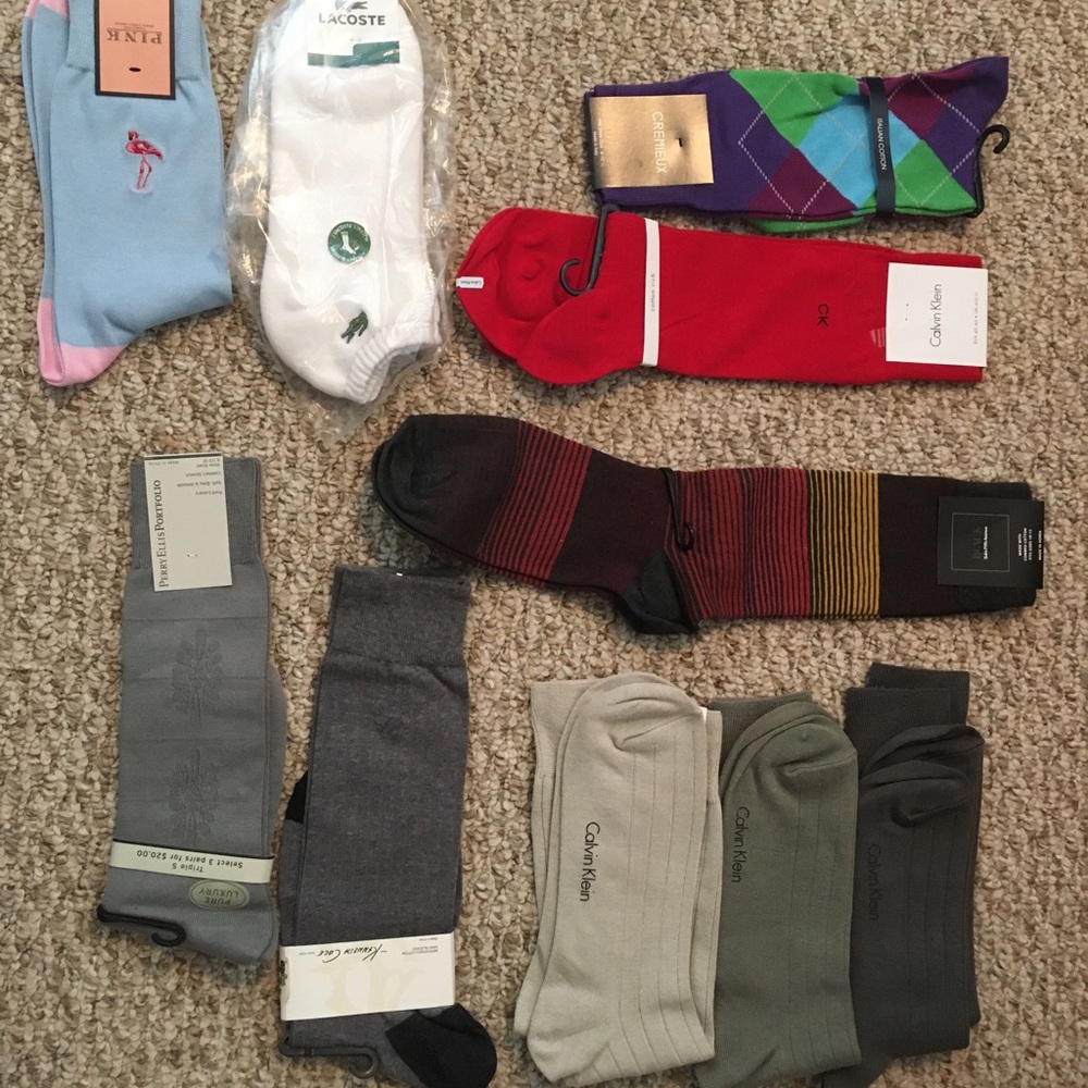 Large selection men’s designer socks. Lacoste saks